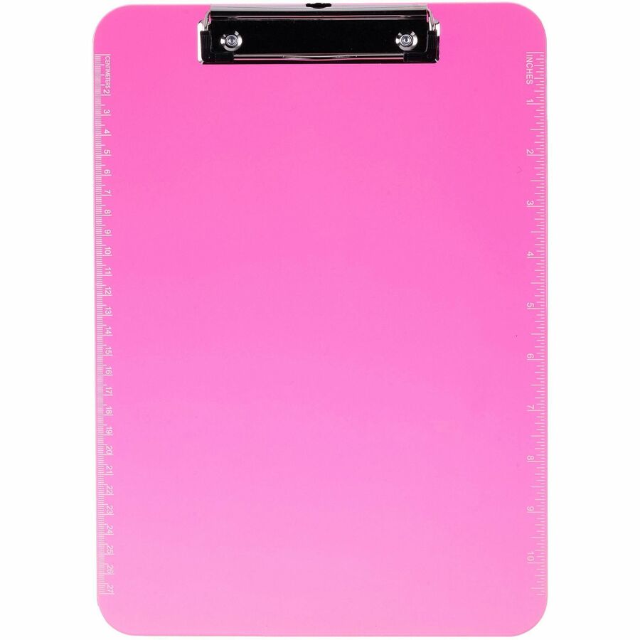 Business Source Flat Clip Clipboard - Front