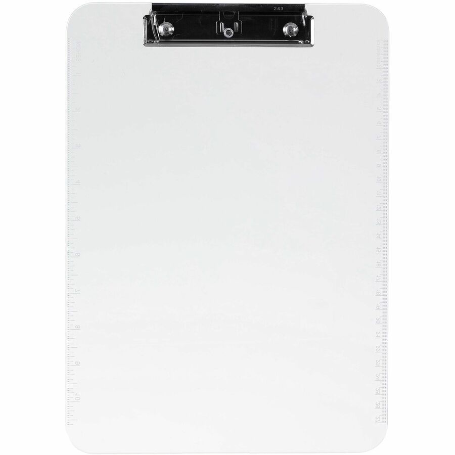 Business Source Flat Clip Clipboard - Rear