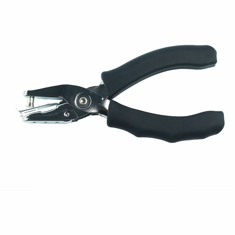 Business Source Handheld 6mm Slot Hole Punch - Left