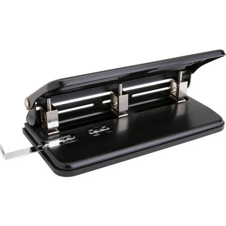 Business Source Heavy-duty 3-hole Punch - Right
