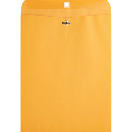 Business Source Heavy-duty Clasp Envelopes - #97 - 10x13 - 28 lb - Kraft - 100/Box