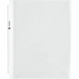 Business Source Heavy-duty Sheet Protectors: Top Loading Clear 8.5’’ x 4 mil - 25/Pack - Protectors