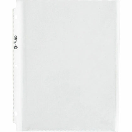 Business Source Heavy-duty Sheet Protectors: Top Loading Clear 8.5’’ x 4 mil - 25/Pack - Protectors