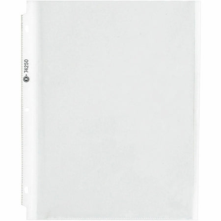 Business Source Heavy-duty Sheet Protectors: Top Loading Clear 8.5’’ x 4 mil - 25/Pack - Protectors
