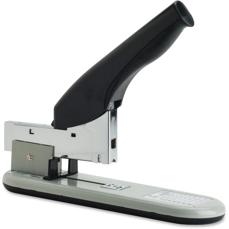 Business Source Heavy-duty Stapler - Staples Up to 220 Sheets - 2’’ Throat Depth - Black & Putty - Staplers