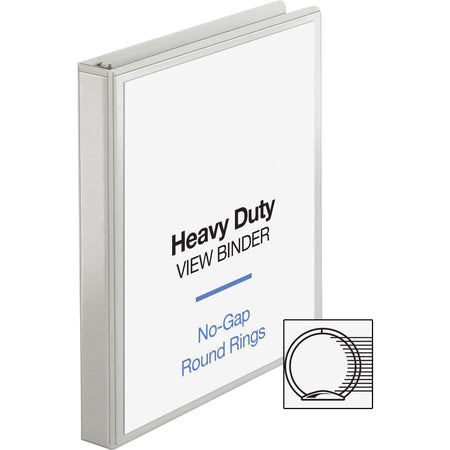 Business Source Heavy-duty View Binder - Alternate-Image1