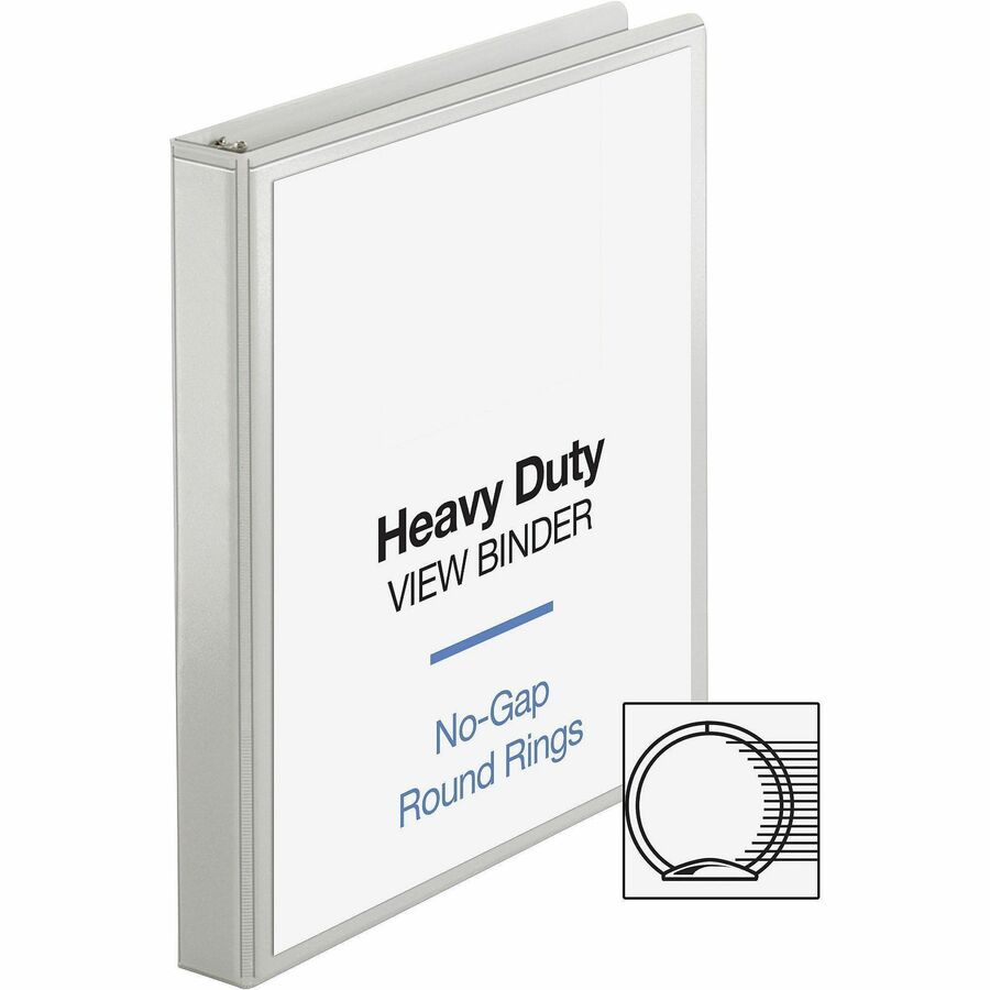 Business Source Heavy-duty View Binder - Alternate-Image3