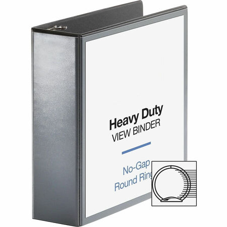 Business Source Heavy-duty View Binder - Alternate-Image3