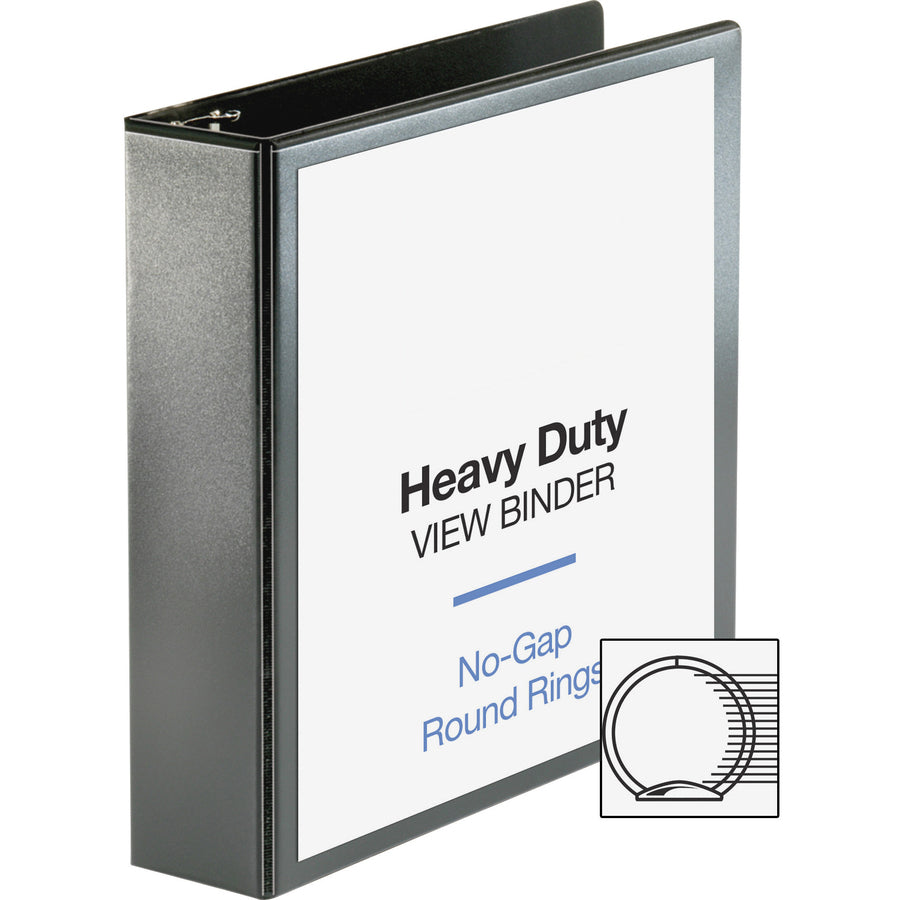 Business Source Heavy-duty View Binder - Alternate-Image1