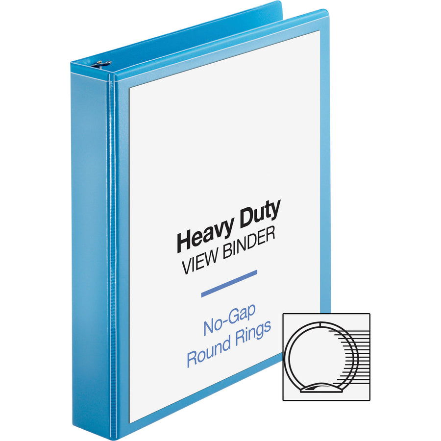 Business Source Heavy-duty View Binder - Alternate-Image1