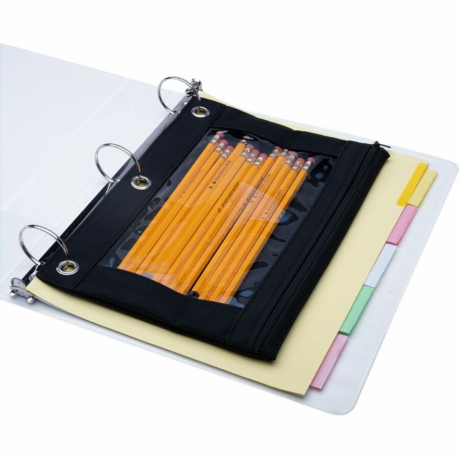 Business Source Insertable Tab Ring Binder Indexes - Top