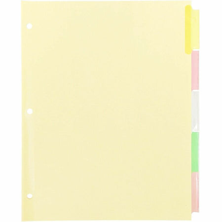 Business Source Insertable Tab Ring Binder Indexes - Front