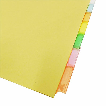 Business Source Insertable Tab Ring Binder Indexes - Bottom