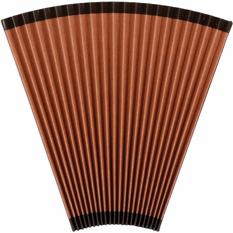 Business Source Legal Recycled Expanding File - 8 1/2’’ x 14’’ - 21 Pocket(s) - Brown - 30% - 1 Each - Files