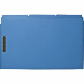 Business Source 1/3 Tab Cut Legal Recycled Fastener Folder - 8 1/2’’ x 14’’ - 3/4’’ Expansion - 2 Fastener(s) - Folders