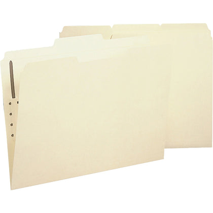 Business Source Legal Recycled Fastener Folders - 8 1/2’’ x 14’’ - 50/Box