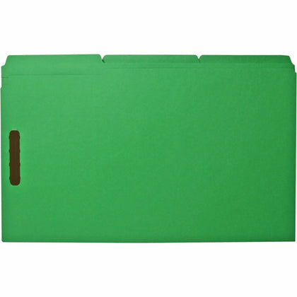 Business Source Legal Recycled Fastener Folders - 8 1/2’’ x 14’’ - Eco-Friendly - 50/Box