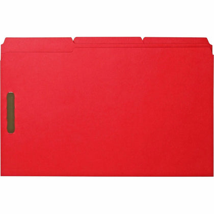 Business Source Legal Recycled Fastener Folders - Eco-Friendly 3-Tab Design
