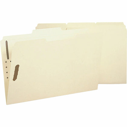 Business Source Legal Recycled Fastener Folders - Eco-Friendly Organization Solution