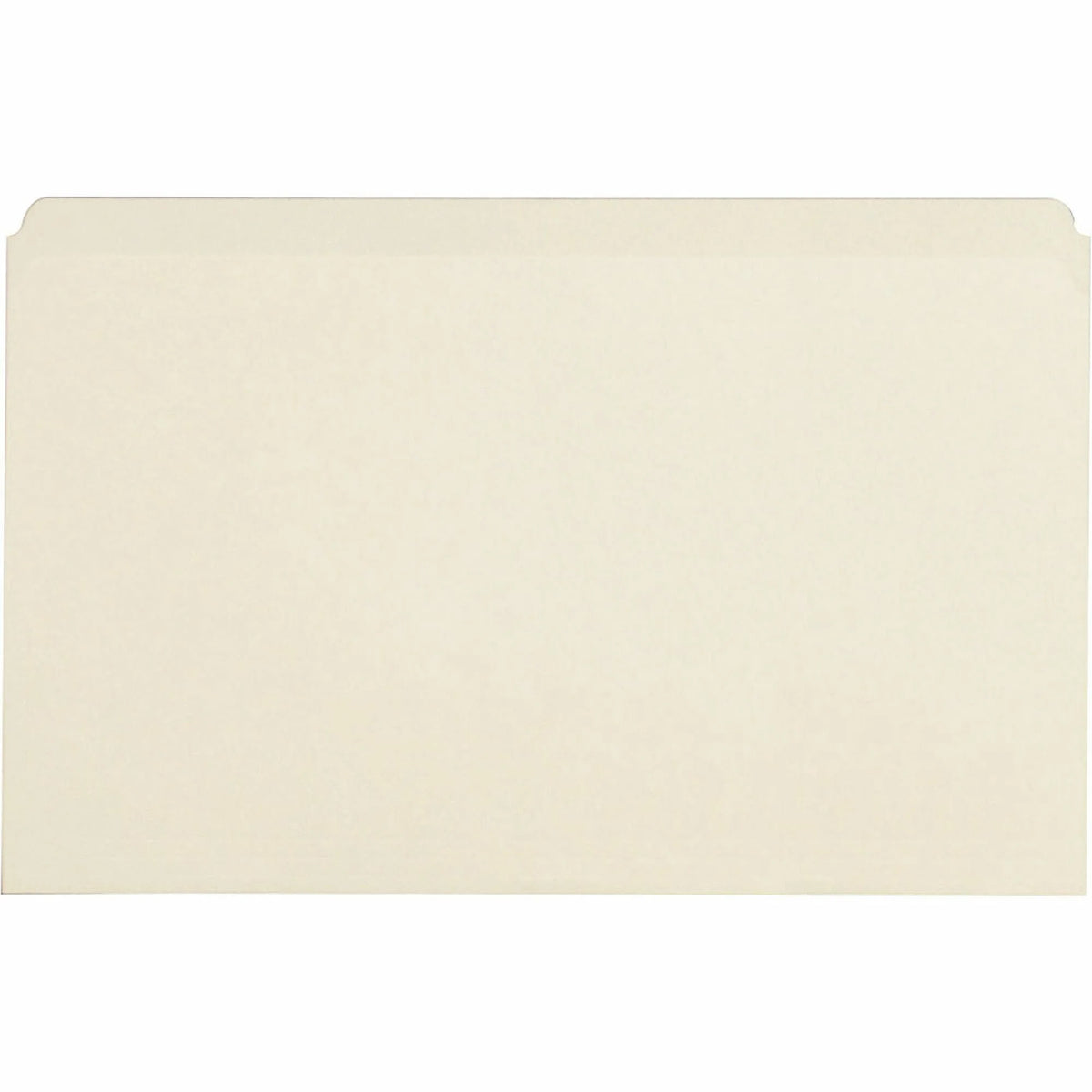 Business Source Legal Recycled File Folders - 8.5’’ x 14’’ - 10.5 pt. - 100/Box - Top Tab