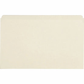 Business Source Legal Recycled File Folders - 8.5’’ x 14’’ - 10.5 pt. - 100/Box - Top Tab