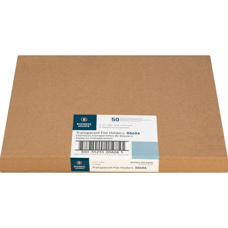 Business Source Letter File Sleeve - Top
