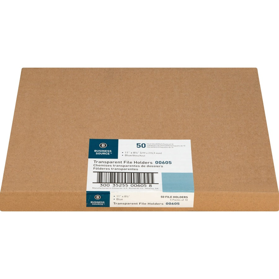 Business Source Letter File Sleeve - Top