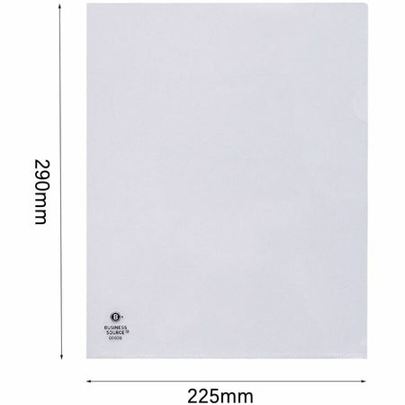 Business Source Letter File Sleeve - Top