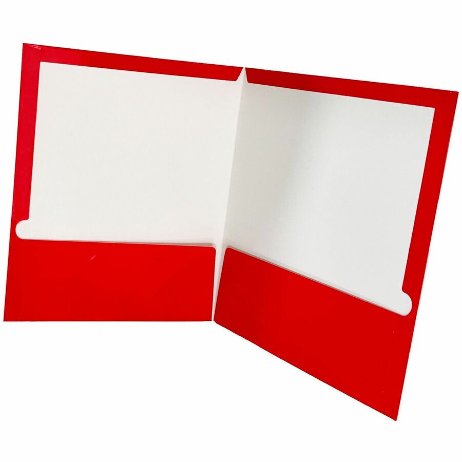 Business Source Letter Pocket Folder - Left