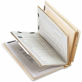 Business Source Letter Recycled Classification Folder - 8 1/2’’ x 11’’ - 2’’ Fastener Capacity - End Tab Location - 2