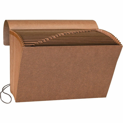 Business Source Letter Recycled Expanding File - Eco-Friendly 21-Pocket Organizer - Files