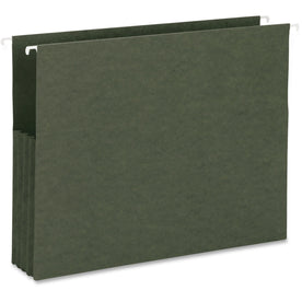 Business Source Letter Recycled File Pocket - Eco-Friendly Expansion - 10/Box - Hanging Folders & Accessories