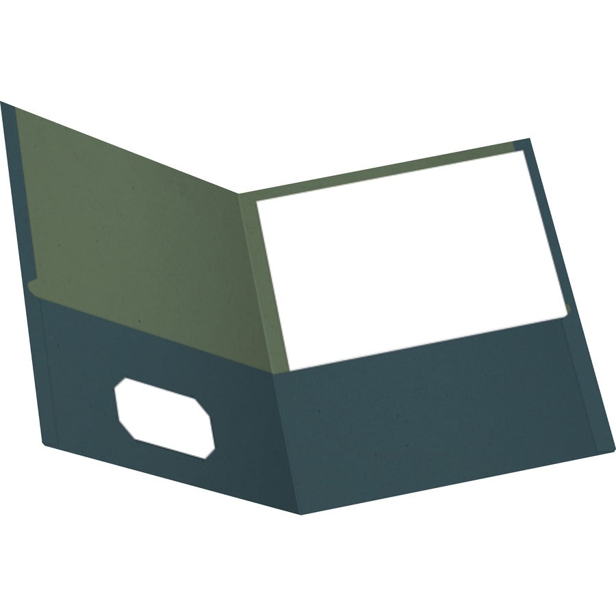 Business Source Letter Recycled Pocket Folder - Top