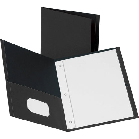 Business Source Letter Recycled Pocket Folder - Eco-Friendly 25-Pack with Prong Fasteners - Folders