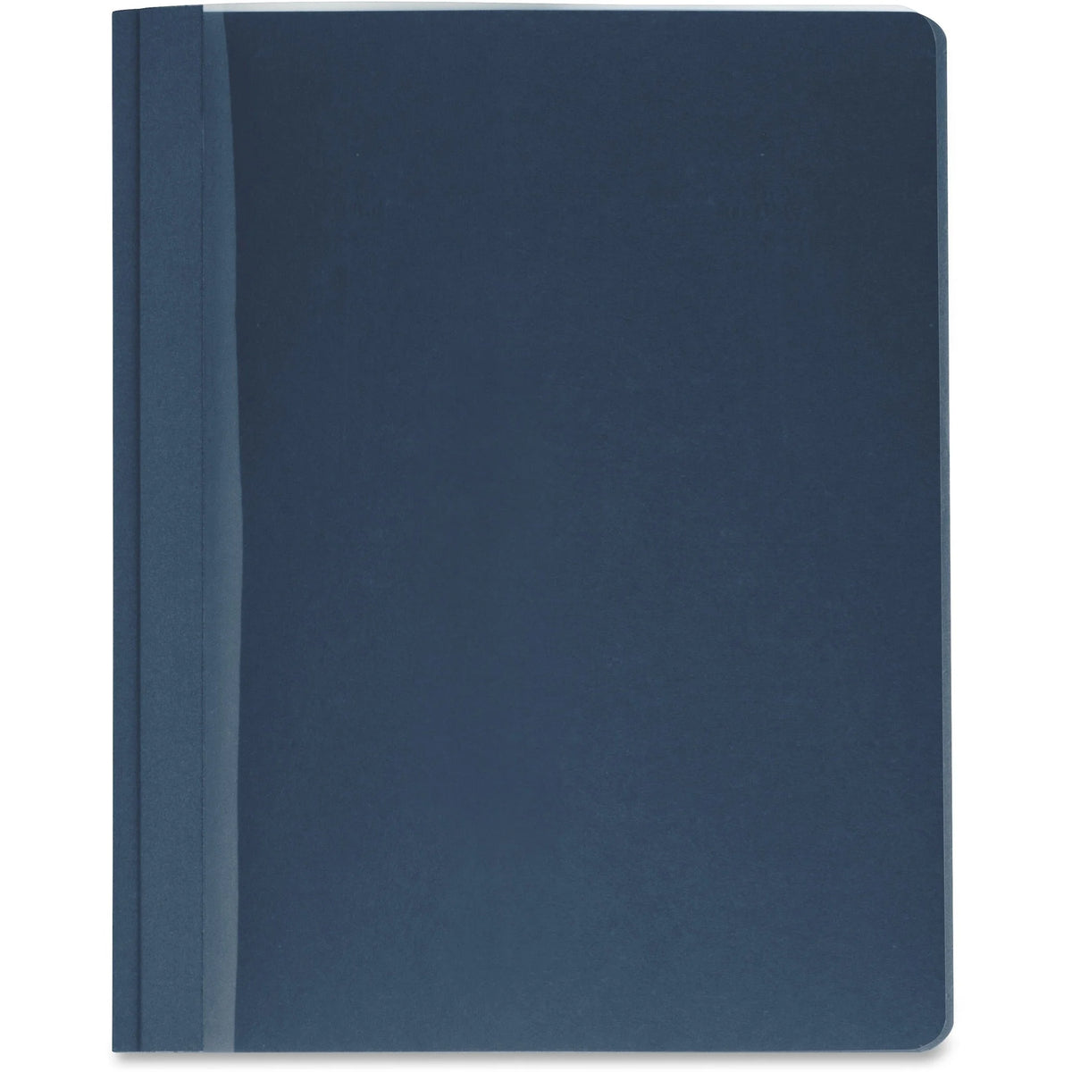 Business Source Letter Report Cover - 100 Sheets Capacity - Clear/Dark Blue - 25/Box - Covers