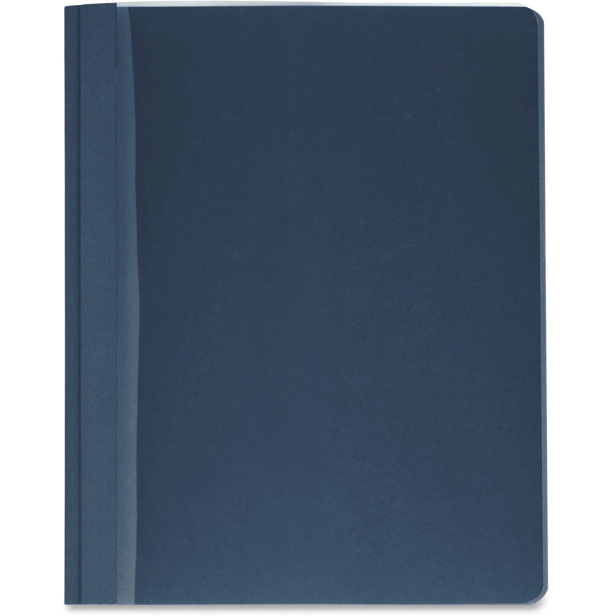 Business Source Letter Report Cover - 100 Sheets Capacity - Clear/Dark Blue - 25/Box - Covers