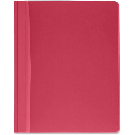 Business Source Letter Report Cover - Red Textured Non-stick - 25/Box - Covers