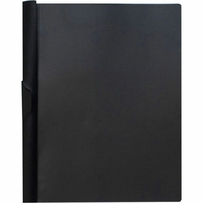 Business Source Letter Report Cover - Vinyl Black - 30 Sheets Capacity - Covers