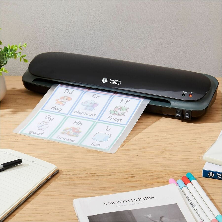 Business Source Letter Size Laminating Pouches - Alternate-Image1