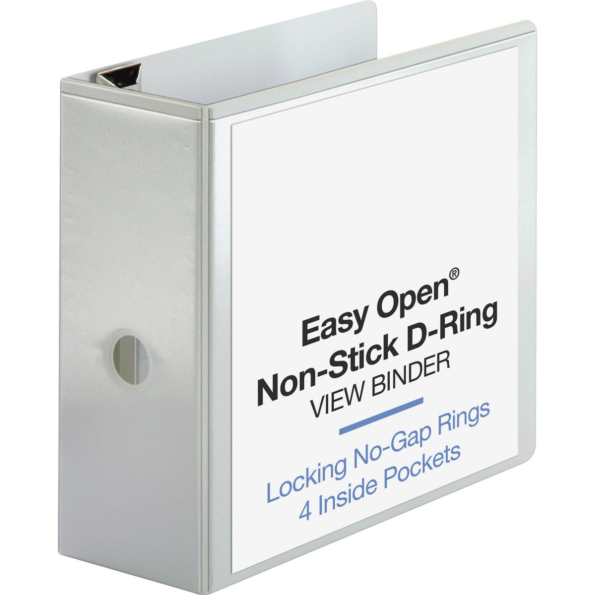Business Source Locking D-Ring View Binder - 2000