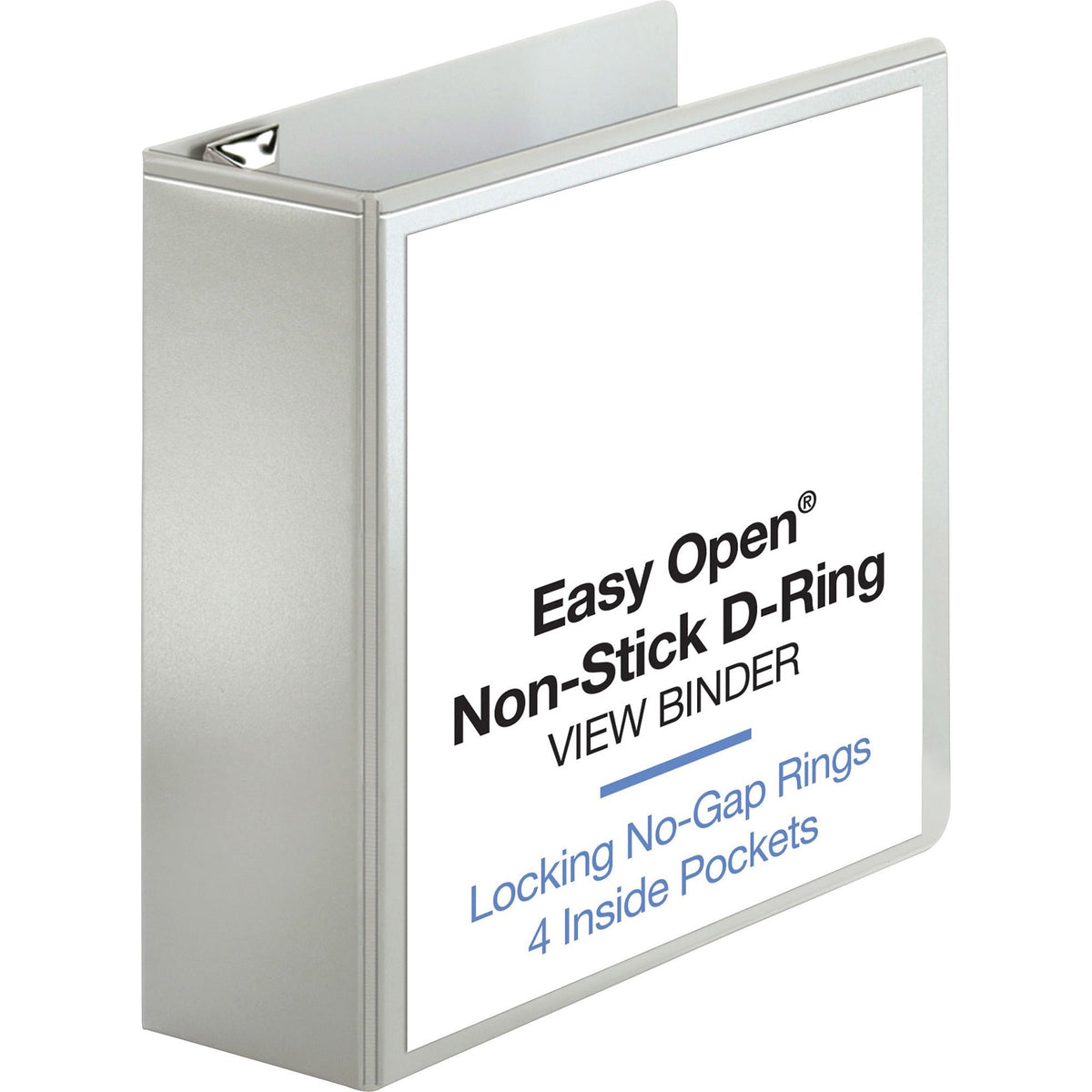 Business Source Locking D-Ring View Binder - 2000