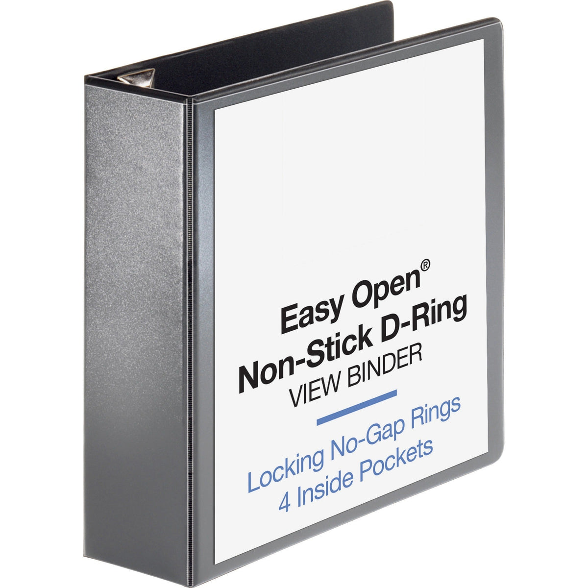 Business Source Locking D-Ring View Binder - 2000