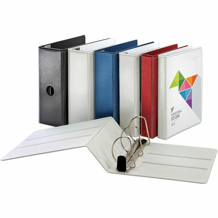 Business Source Locking D-Ring View Binder - Alternate-Image4