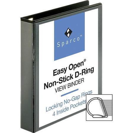 Business Source Locking D-Ring View Binder - Alternate-Image3