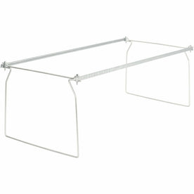 Business Source Metal Frame Letter - Stainless Steel Silver - 1 Each - Hanging Folders & Accessories
