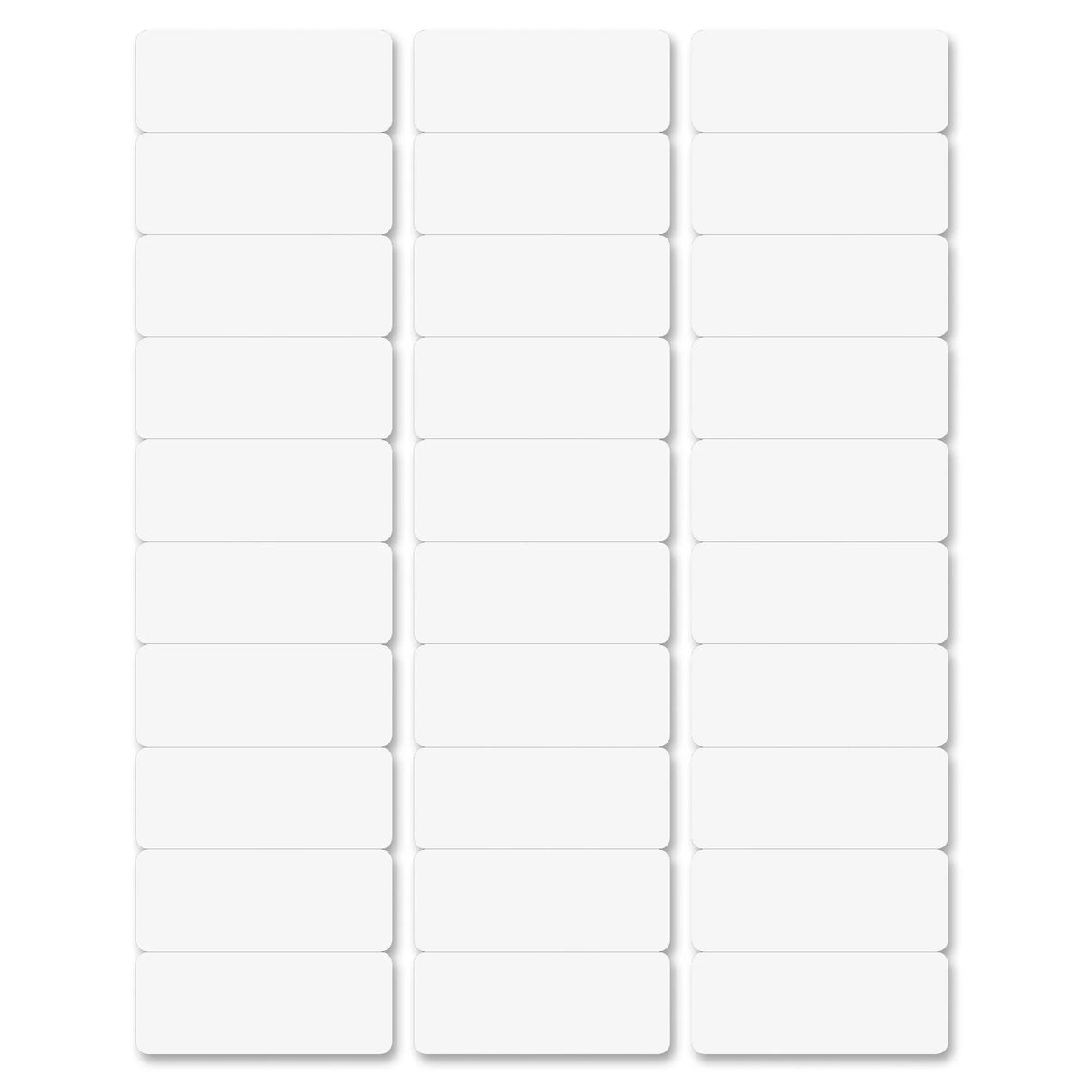 Business Source Multipurpose Address Labels - 1’’ x 2 5/8’’ - 500 Sheets - 15000 - Shipping