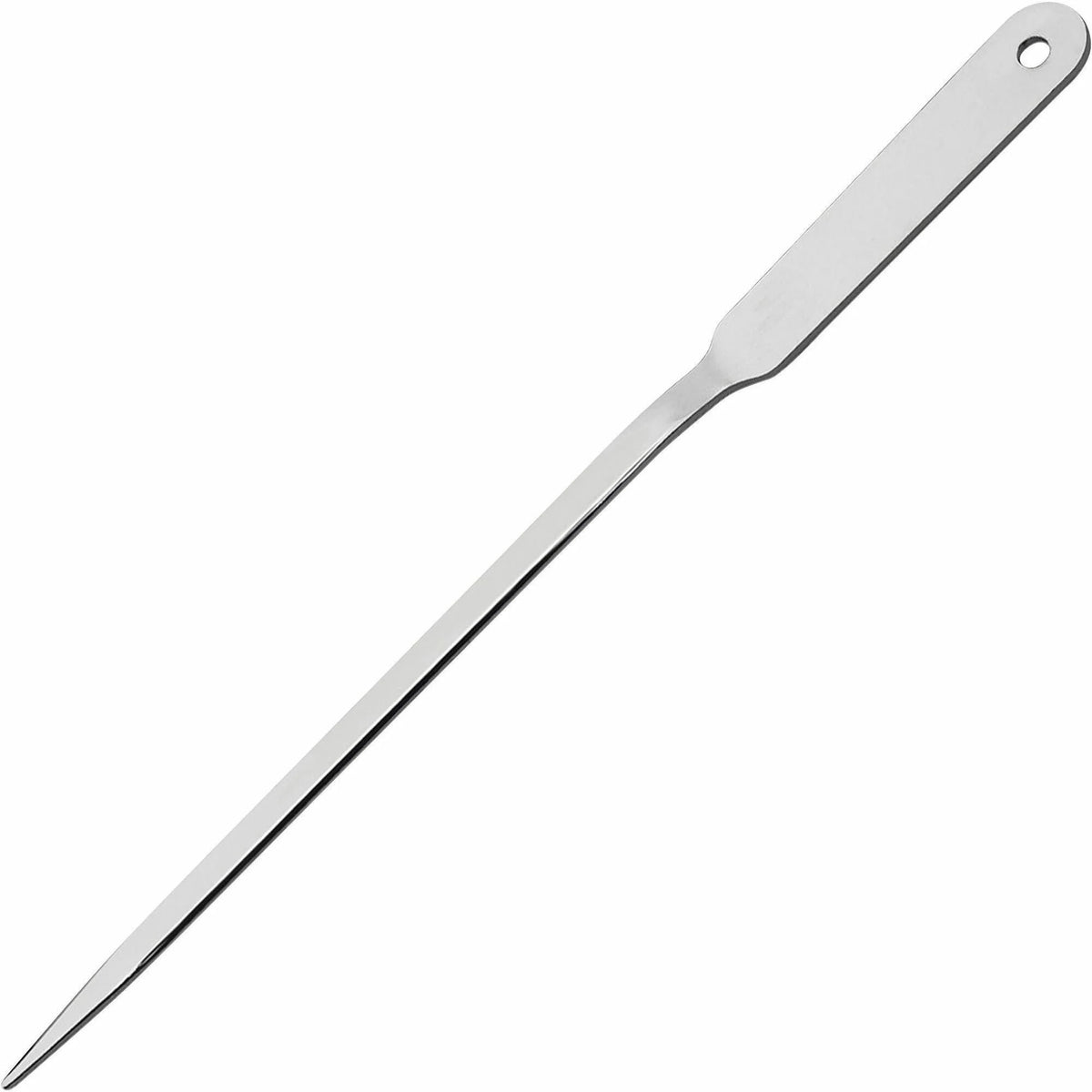 Business Source Nickel-Plated Letter Opener - 9’’ Desktop Silver - Mailroom Equipment & Supplies