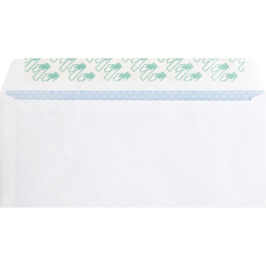 Business Source No. 10 Peel-to-seal Security Envelopes - Rear