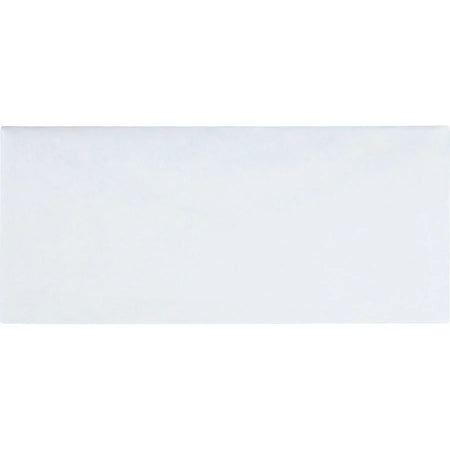Business Source No.10 Security Envelopes - 24 lb - White - 500/Box