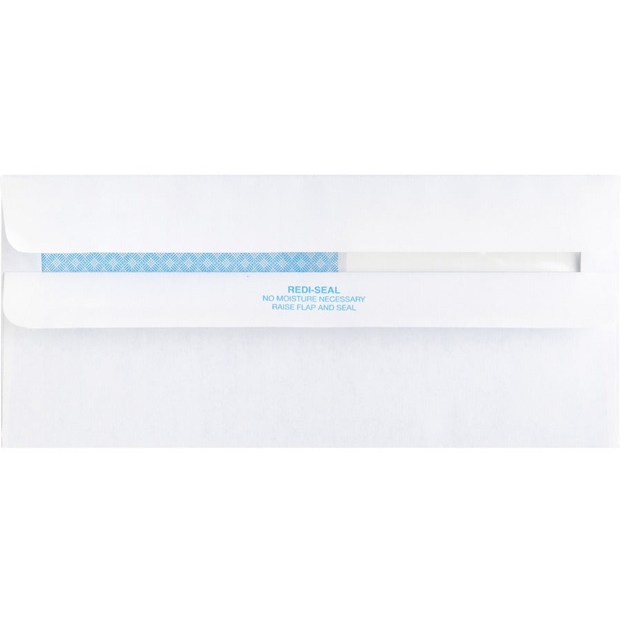 Business Source No. 9 Double Window Invoice Envelopes - Rear